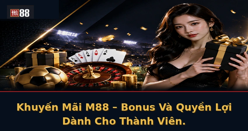 Khuyến Mãi M88 – Bonus Và Quyền Lợi Dành Cho Thành Viên
