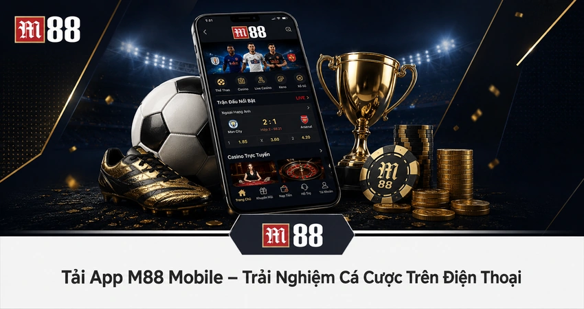 Tải App M88 Mobile – Trải Nghiệm Cá Cược Trên Điện Thoại