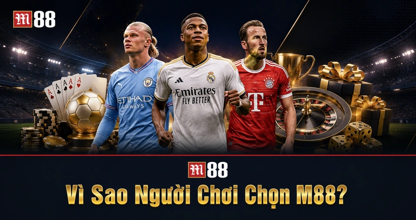 Vì Sao Người Chơi Chọn M88?