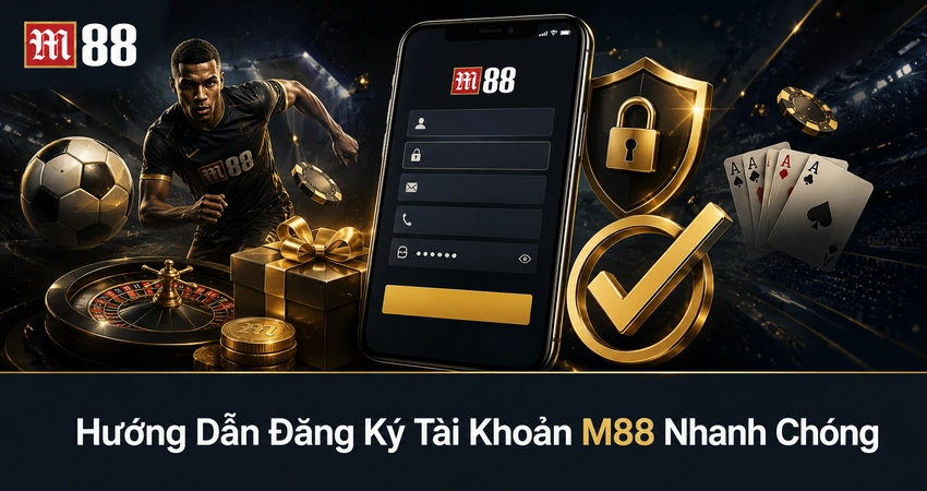 Hướng Dẫn Đăng Ký Tài Khoản M88 Nhanh Chóng