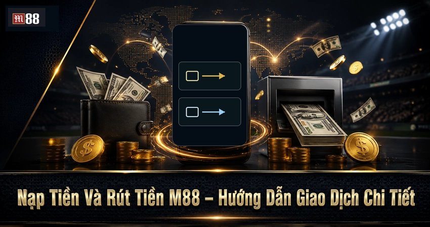 Nạp Tiền Và Rút Tiền M88 – Hướng Dẫn Giao Dịch Chi Tiết